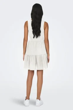 Vestido Corto Sin Mangas