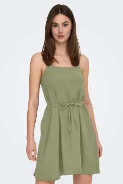 Vestido Corto Sin Mangas