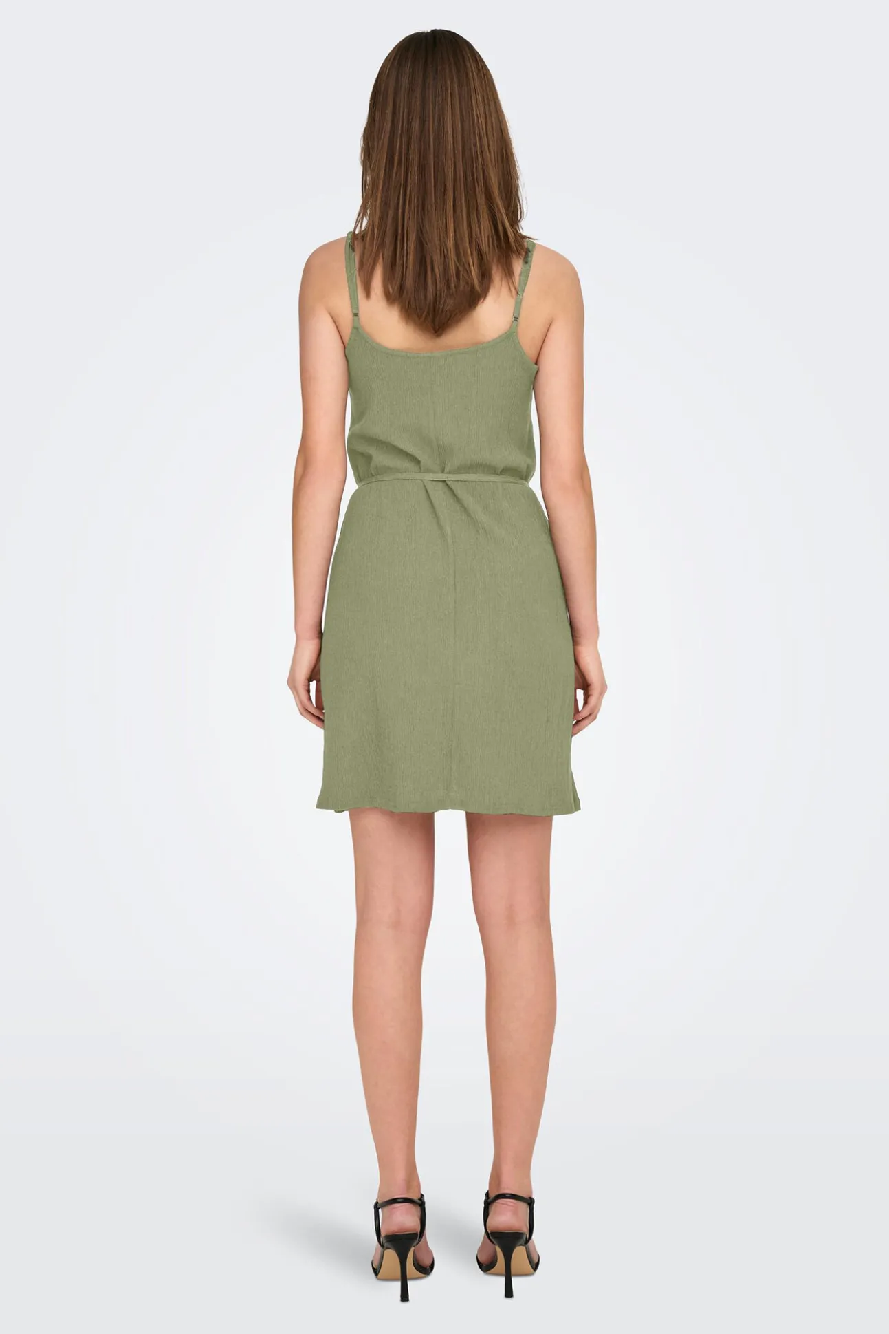 Vestido Corto Sin Mangas
