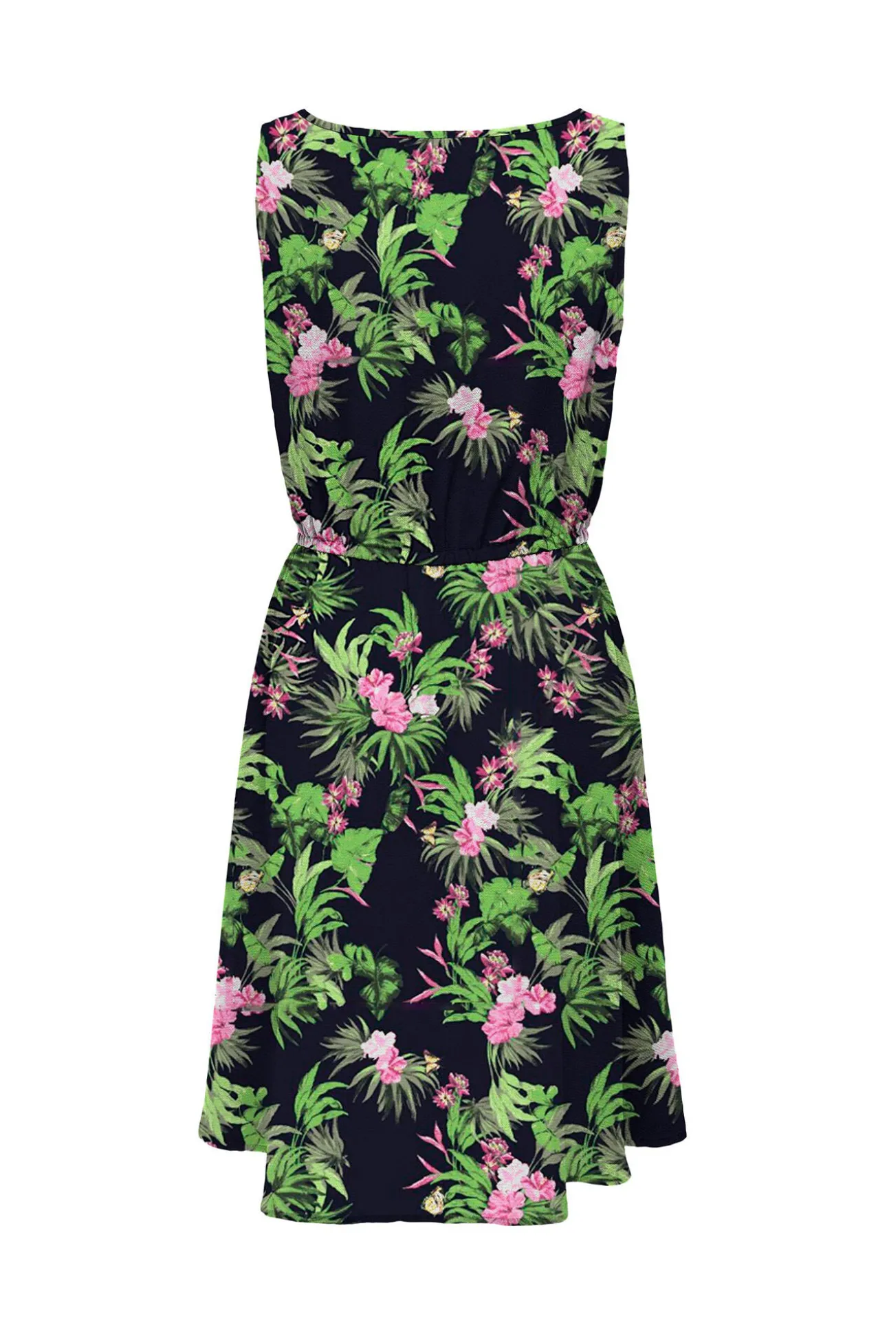 Vestido Corto Sin Mangas