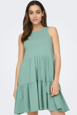 Vestido Corto Sin Mangas