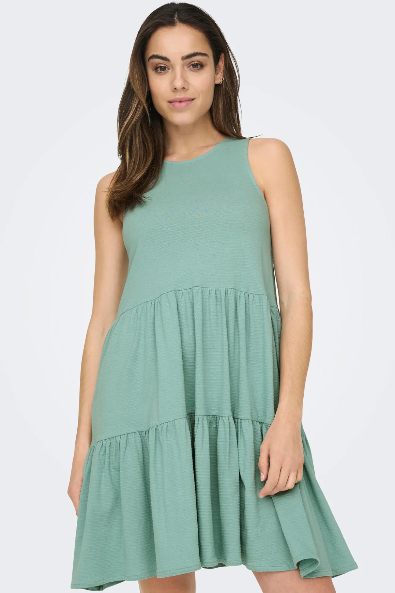 Vestido Corto Sin Mangas