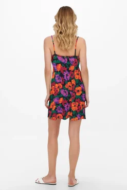 Vestido Corto Tirantes