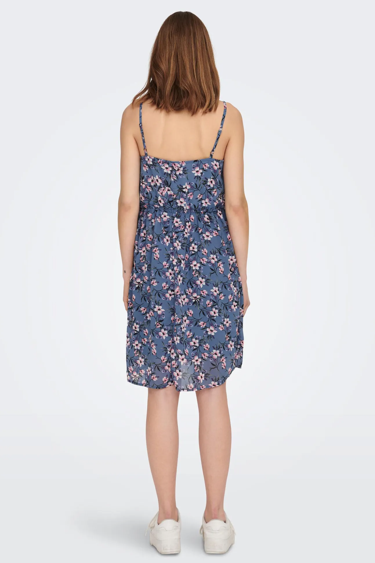 Vestido Corto Tirantes Fluido