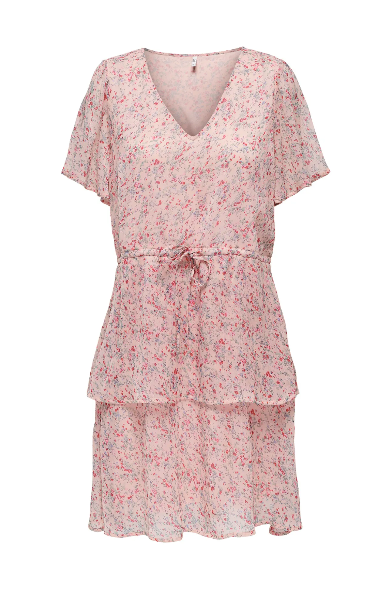 Vestido Corto Volantes