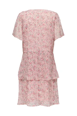 Vestido Corto Volantes