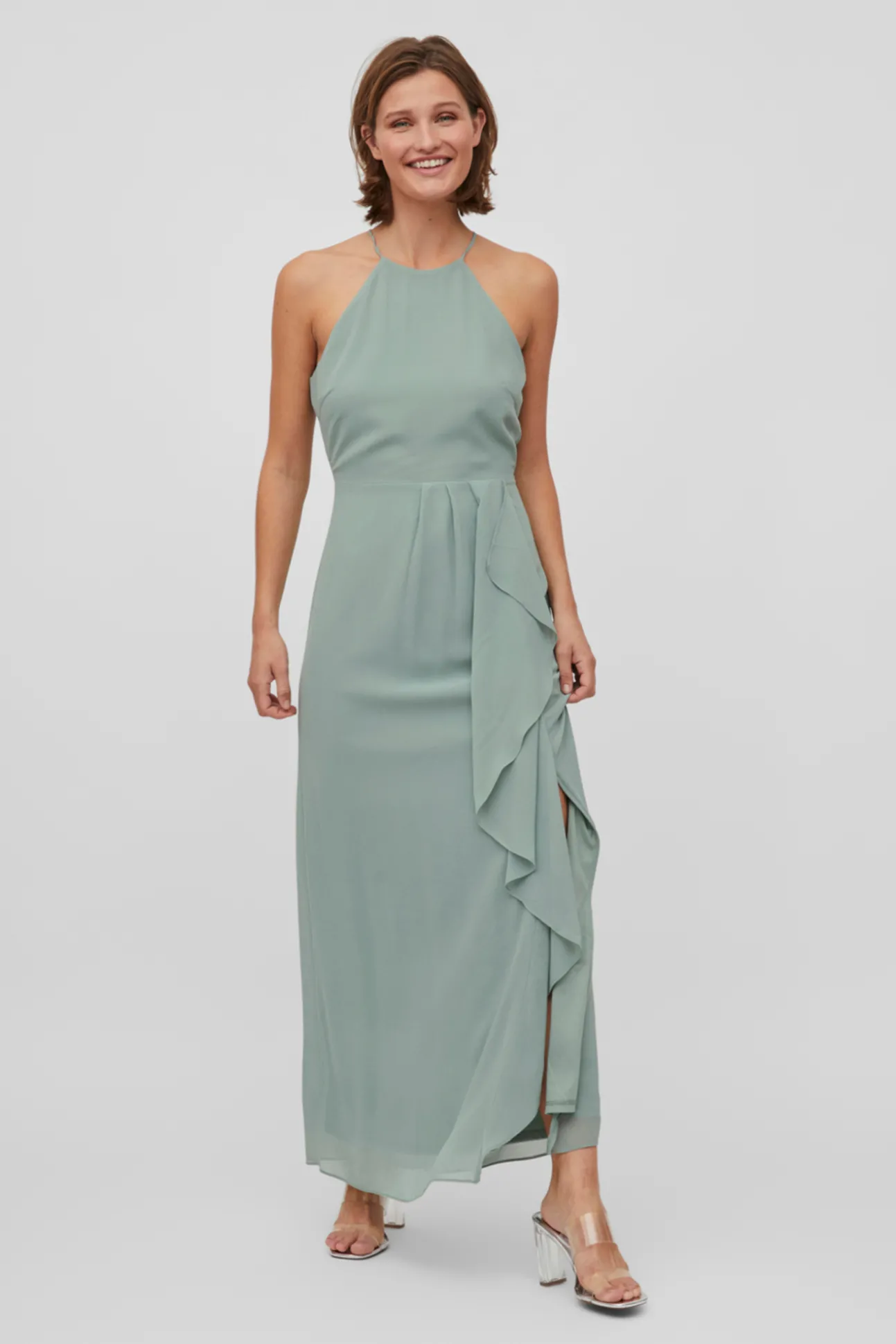 Vestido Cuello Halter