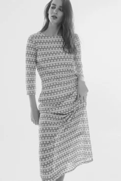 Vestido De Encaje De Punto