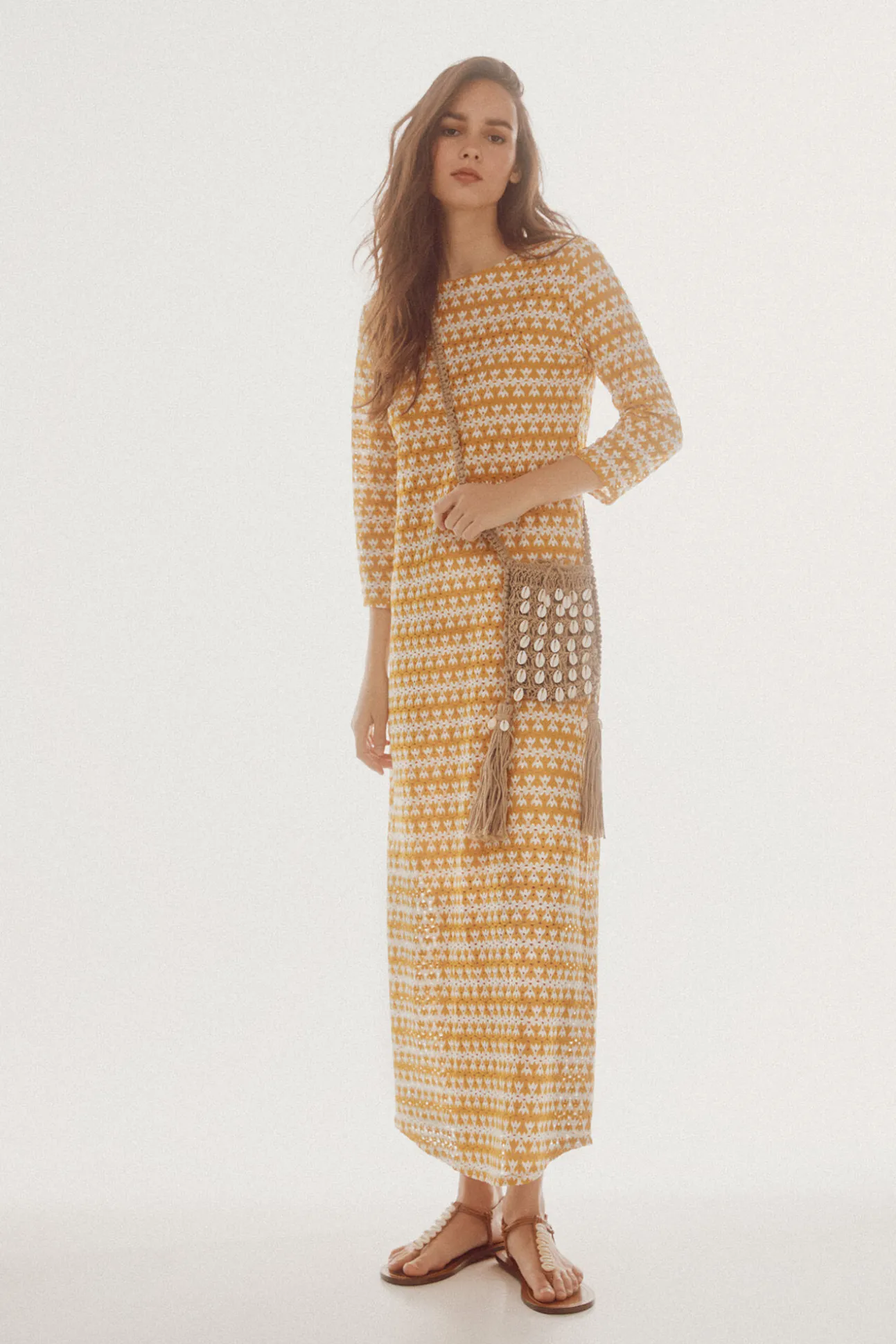 Vestido De Encaje De Punto