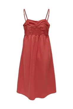 Vestido De Lino Midi