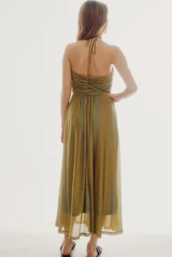Vestido De Punto Halter