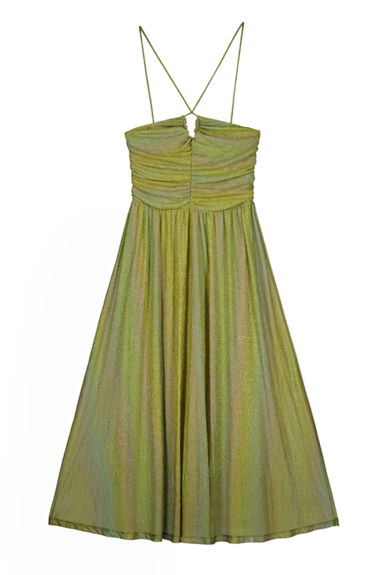 Vestido De Punto Halter