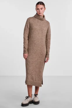 Vestido De Punto Mangas Largas