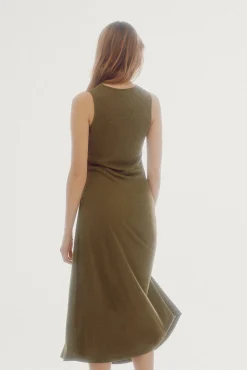 Vestido De Punto Midi