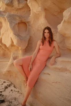 Vestido De Punto Midi