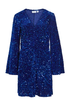 Vestido De Terciopelo Con Lentejuelas