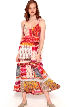 Vestido De Tirantes Con Print