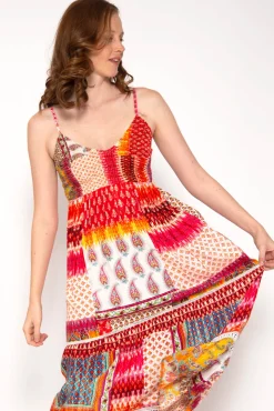 Vestido De Tirantes Con Print