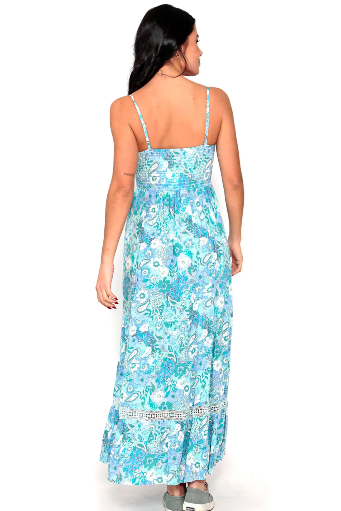 Vestido De Tirantes Con Print