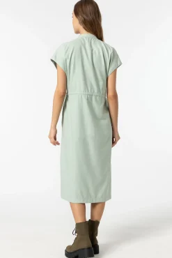 Vestido Efecto Piel De Melocoton