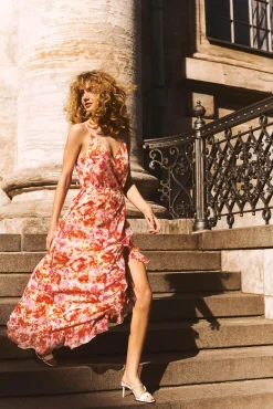 Vestido Envolvente De Tirantes