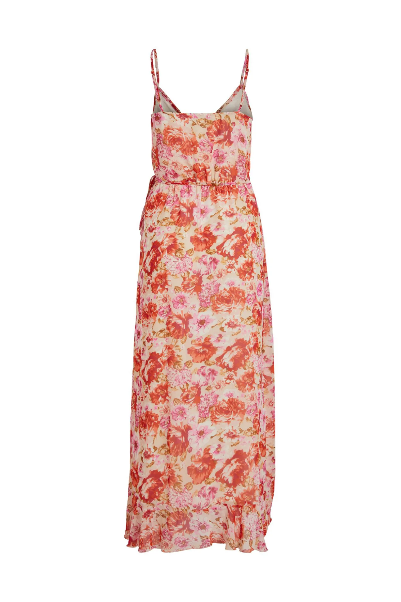 Vestido Envolvente De Tirantes