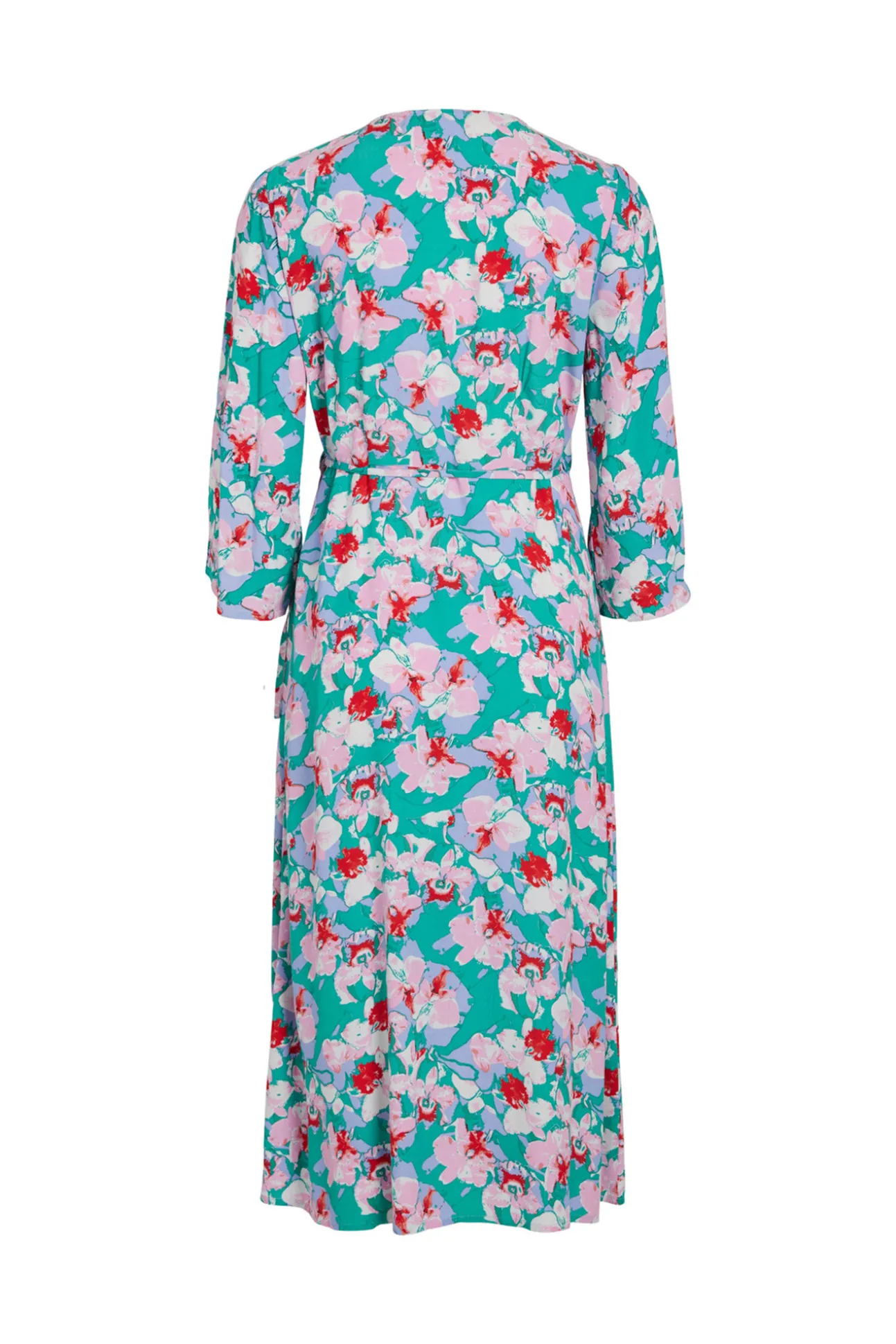 Vestido Envolvente Manga 3/4