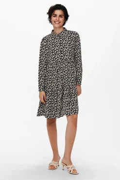 Vestido Estampado Camisero
