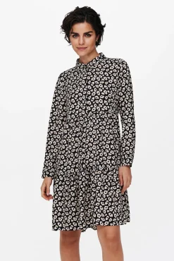 Vestido Estampado Camisero