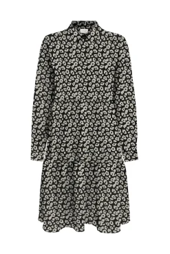Vestido Estampado Camisero