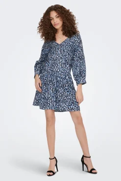 Vestido Estampado Corto