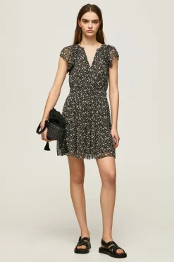 Vestido Estampado Corto.
