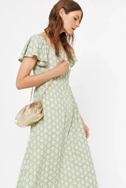 Vestido Estampado Estructura
