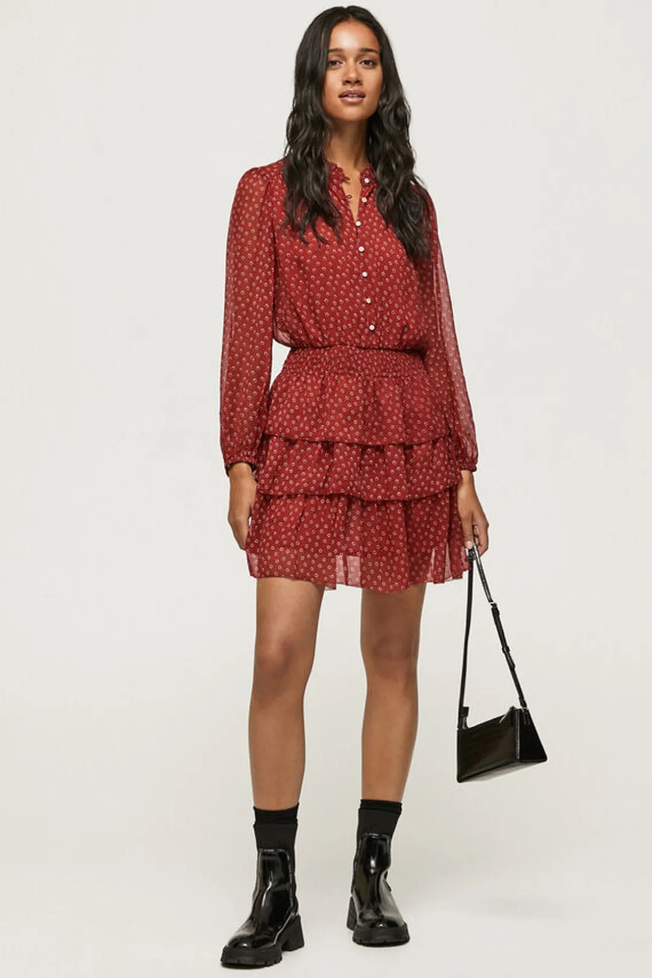 Vestido Estampado Floral Delia