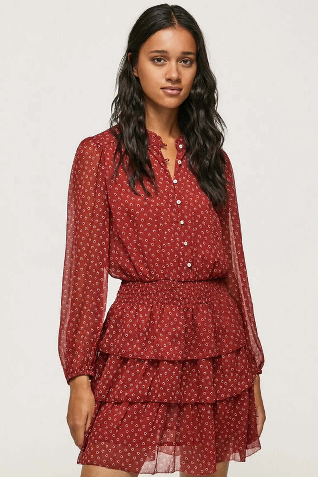 Vestido Estampado Floral Delia