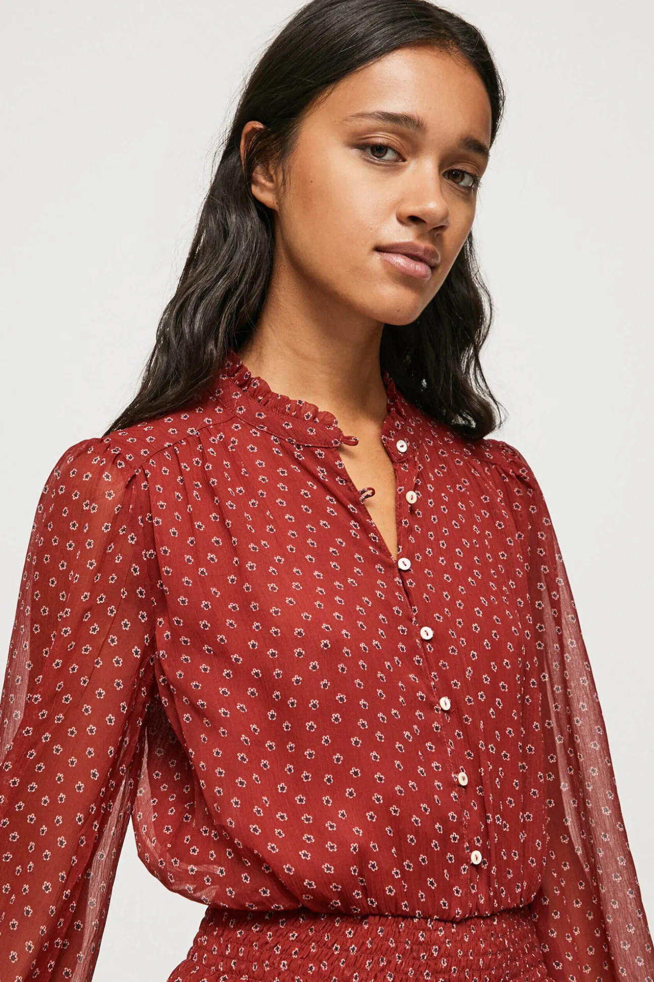 Vestido Estampado Floral Delia