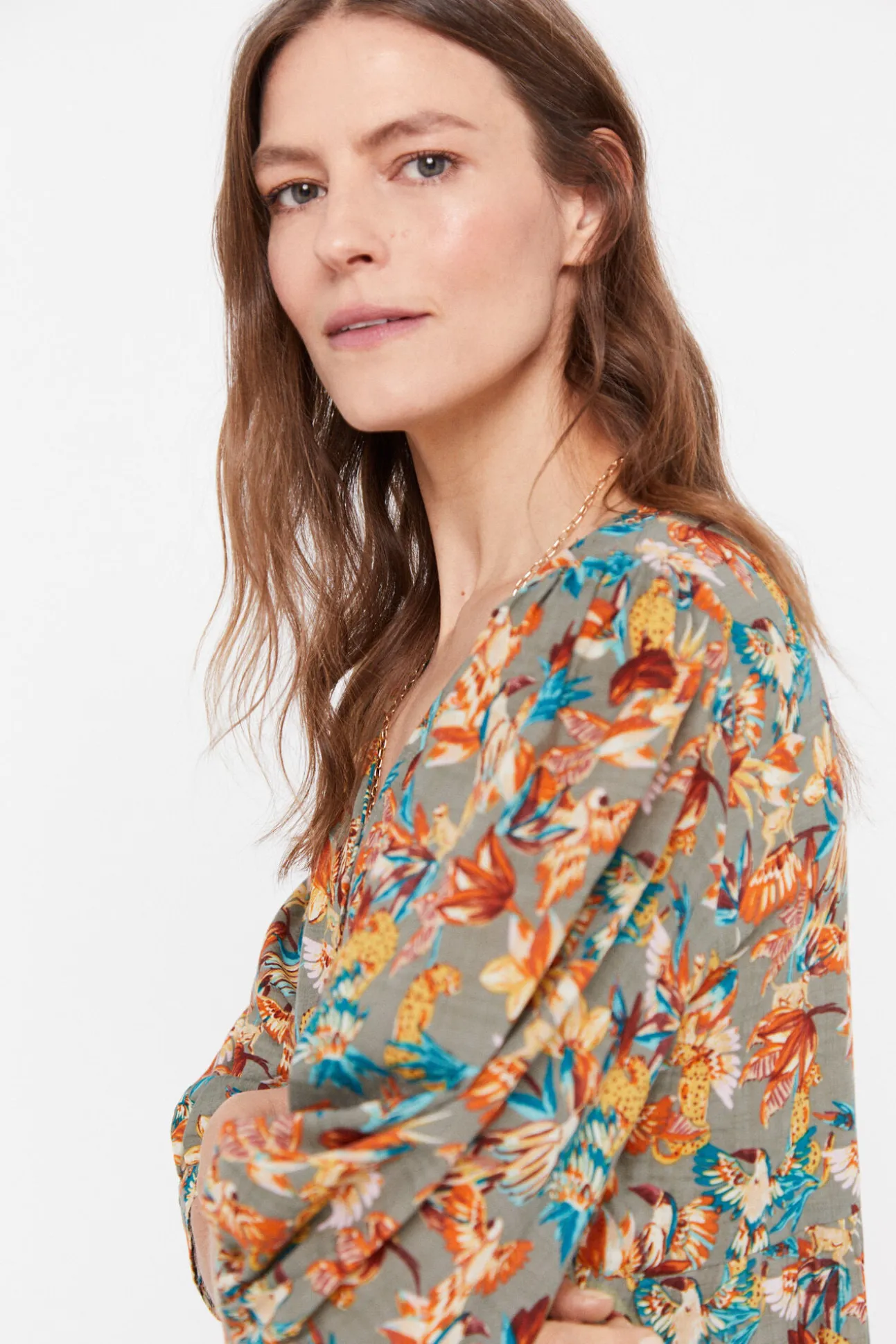 Vestido Estampado Flores