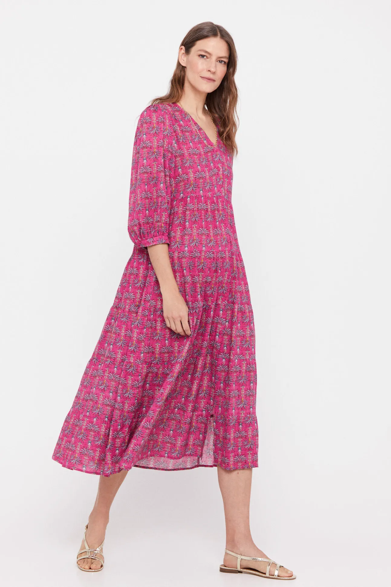 Vestido Estampado Flores