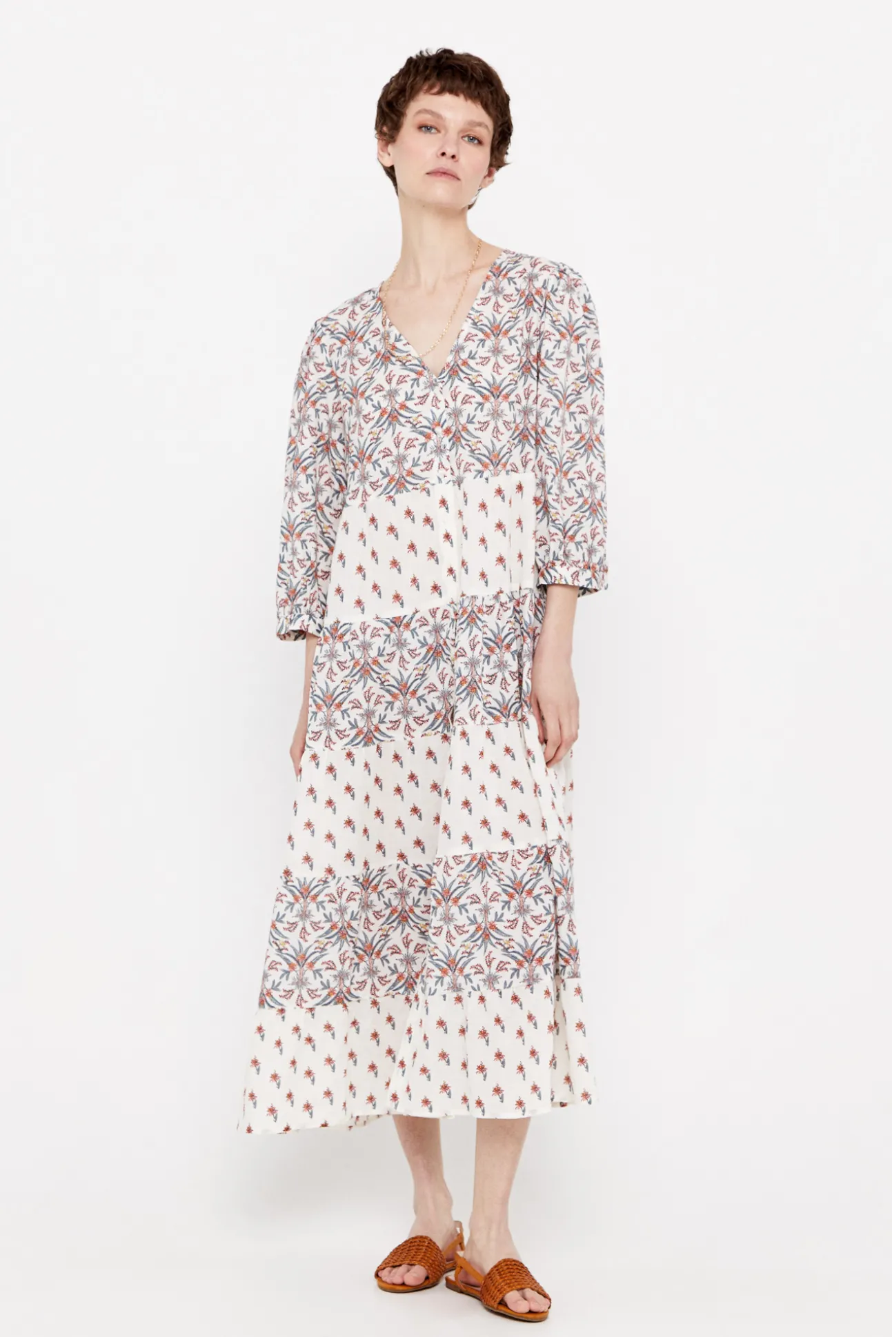 Vestido Estampado Flores