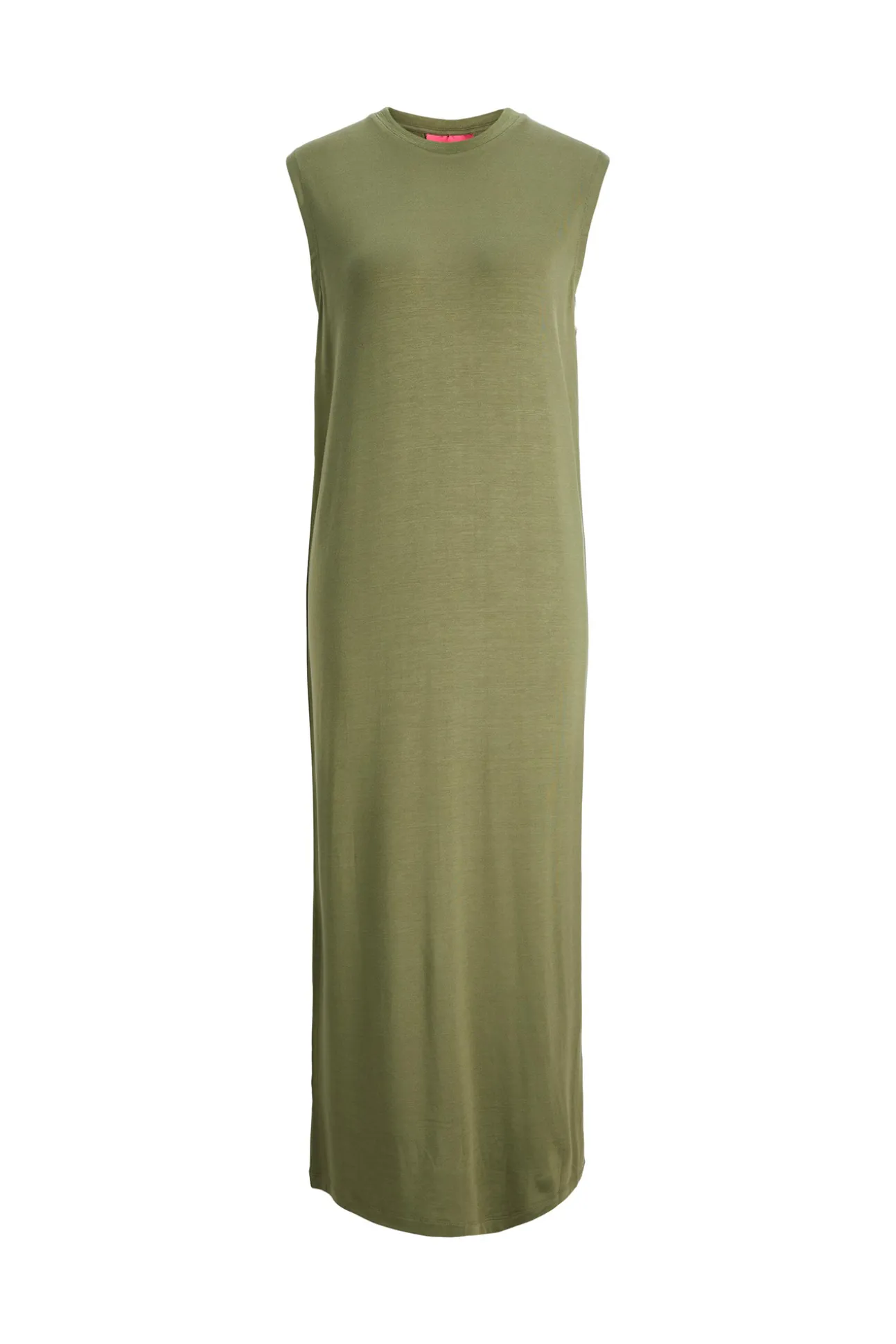 Vestido Largo Con Lyocell