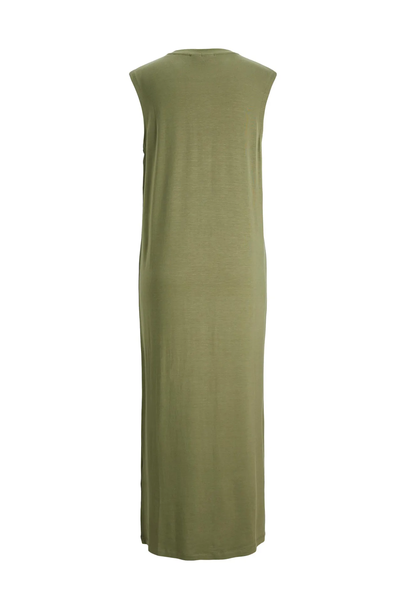 Vestido Largo Con Lyocell