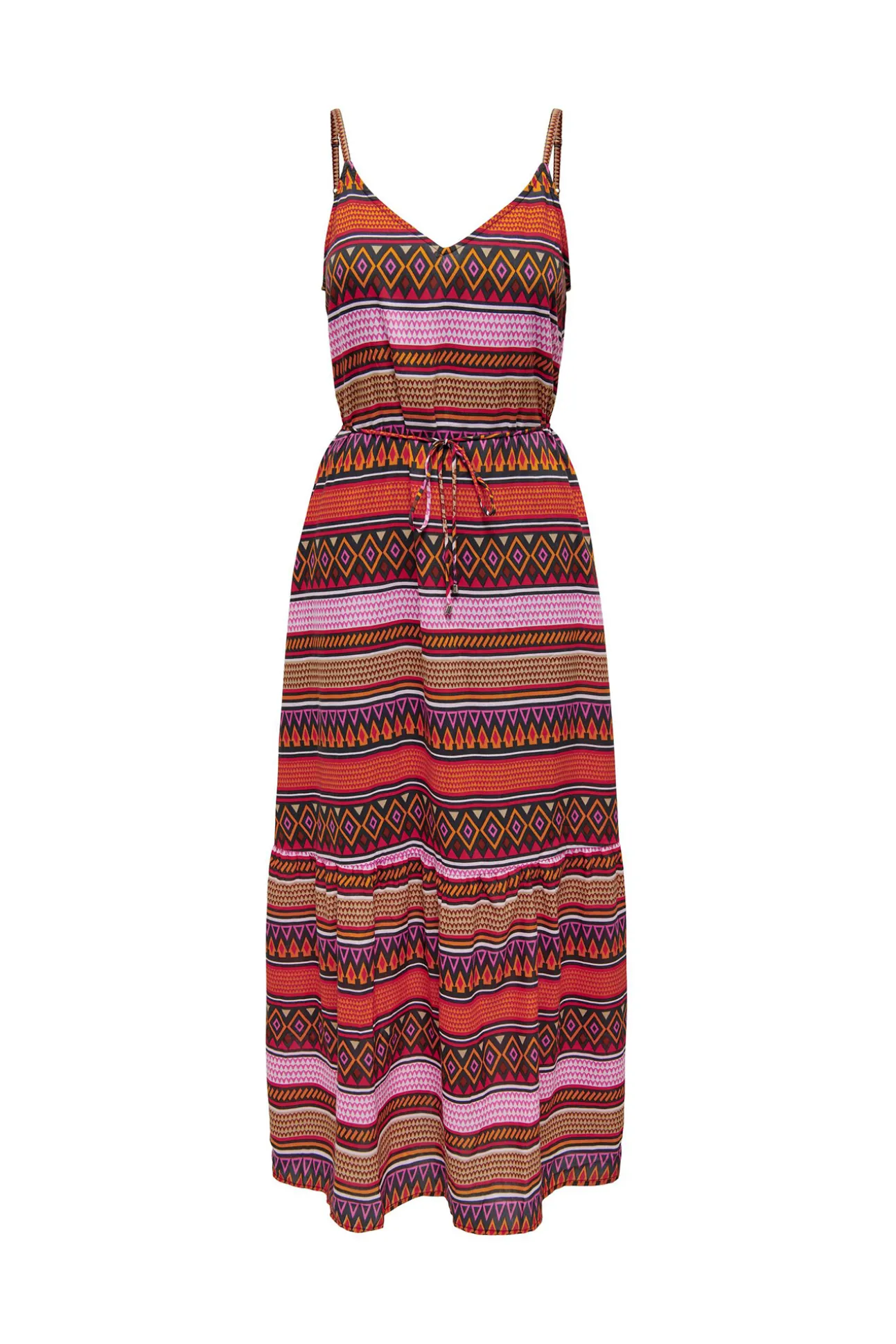 Vestido Largo De Tirantes
