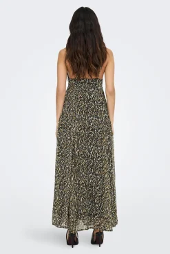 Vestido Largo De Tirantes Escote En V
