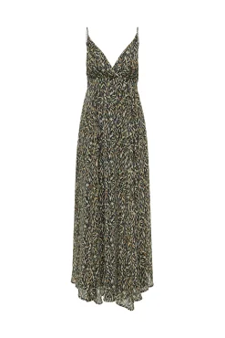 Vestido Largo De Tirantes Escote En V