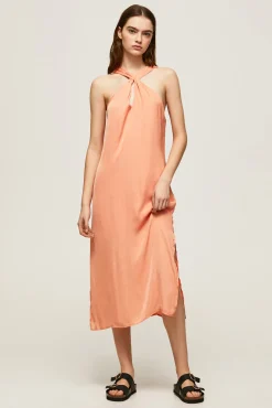 Vestido Largo De Tirantes.