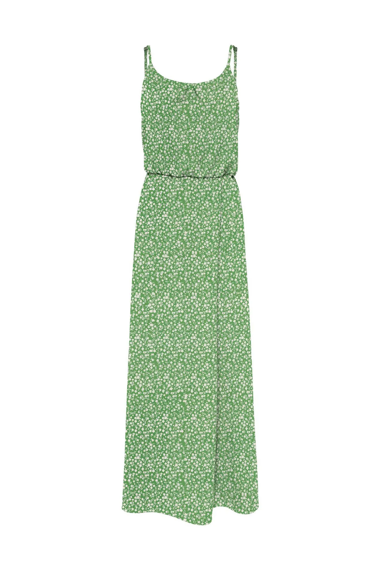 Vestido Largo Estampado Tirantes