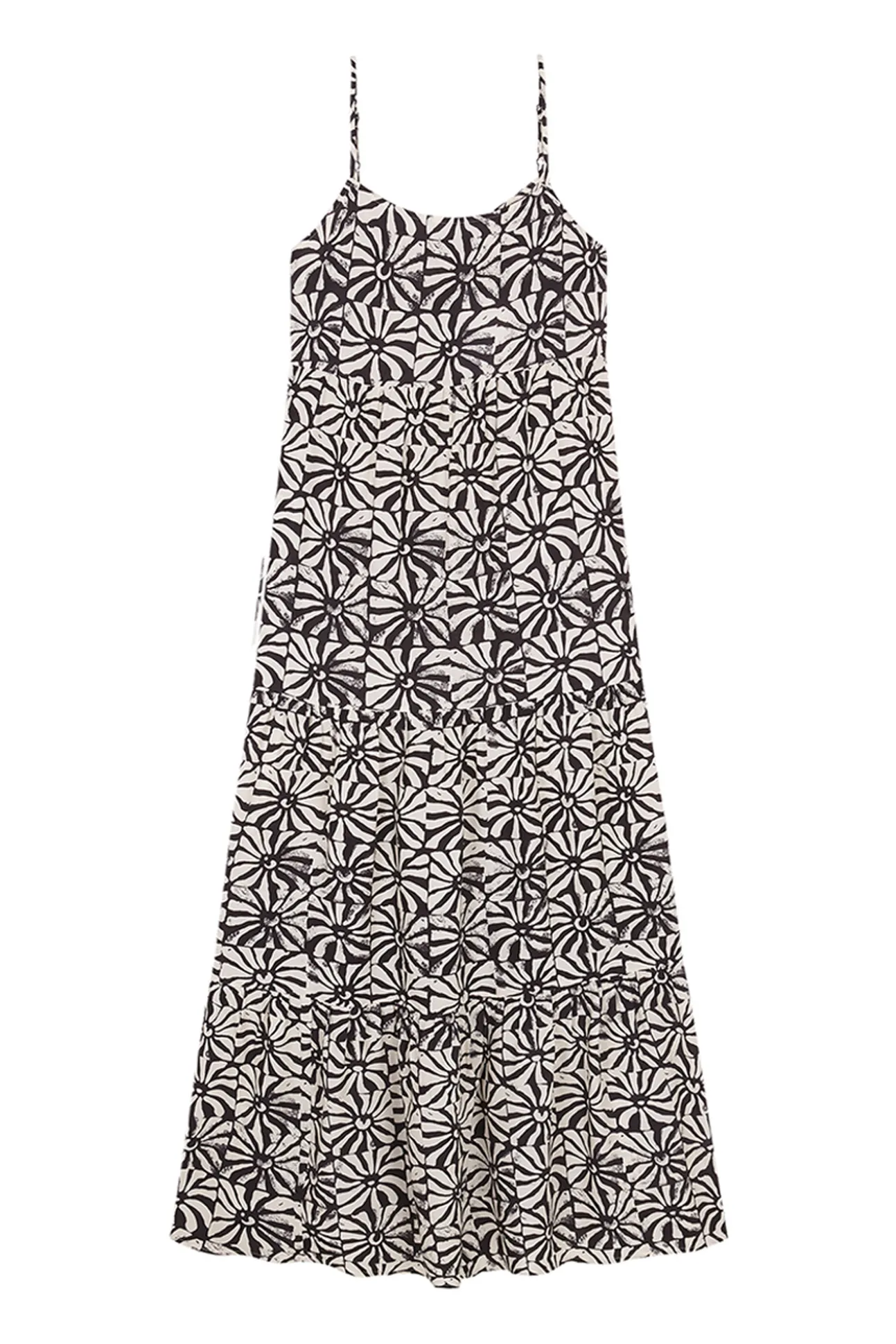 Vestido Largo Geometrico