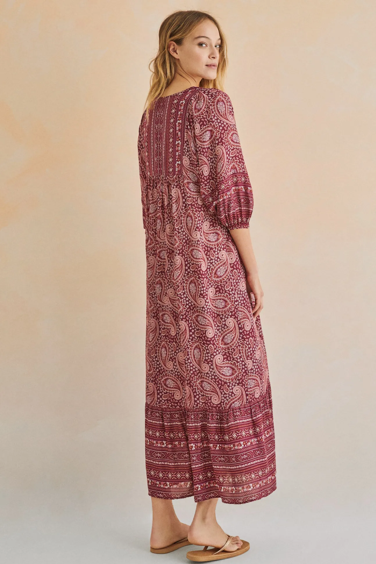 Vestido Largo Hindu