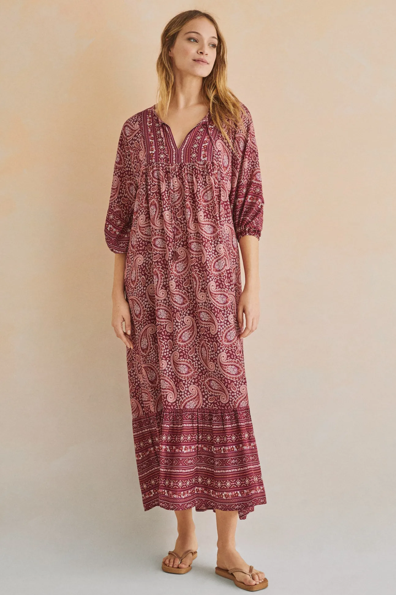 Vestido Largo Hindu