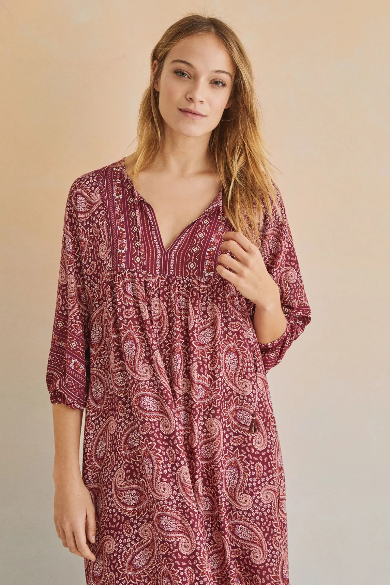 Vestido Largo Hindu